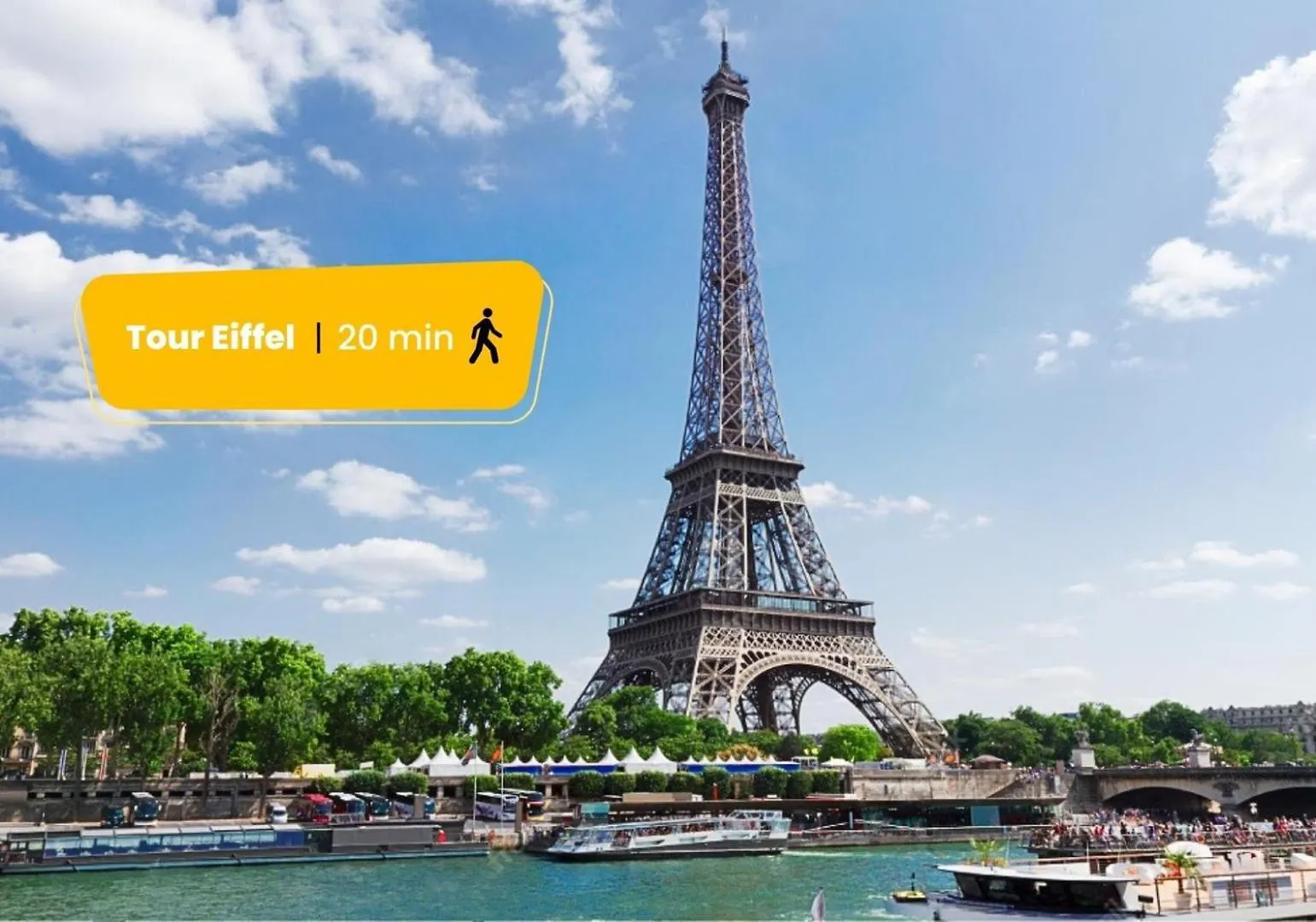 Suite Triomphe - Appartement Charmant A Париж Апартаменты
